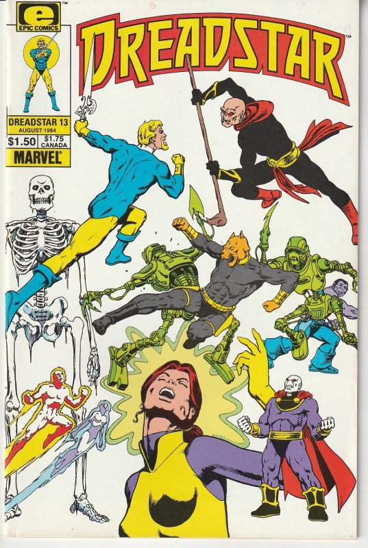 Dreadstar(Epic)#  13 Thanos creator Jim Starlin's Space Opera