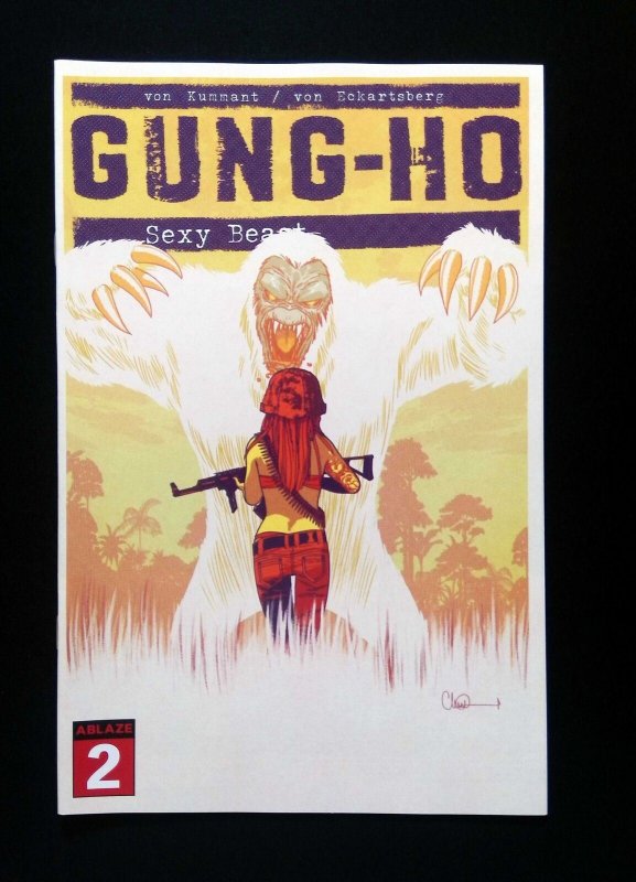 Gung-Ho Sexy Beast #2  Ablaze Comics 2021 Nm