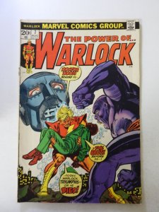 Warlock #7 (1973) VG condition top staple detached from cover