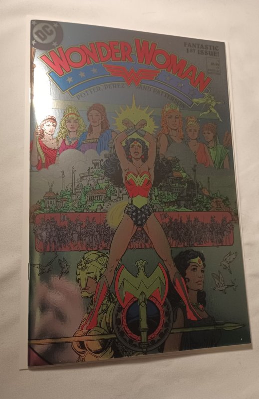 Wonder Woman #1 Facsimile Edition Reprint Foil Cover (1987)