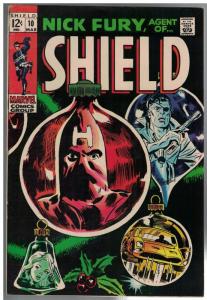 NICK FURY AGENT OF SHIELD 10 VG  Mar. 1969