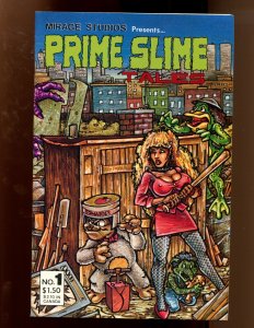 PRIME SLIME #1 - MIRAGE STUDIOS WRAPAROUND (7.0/8.0) 1986
