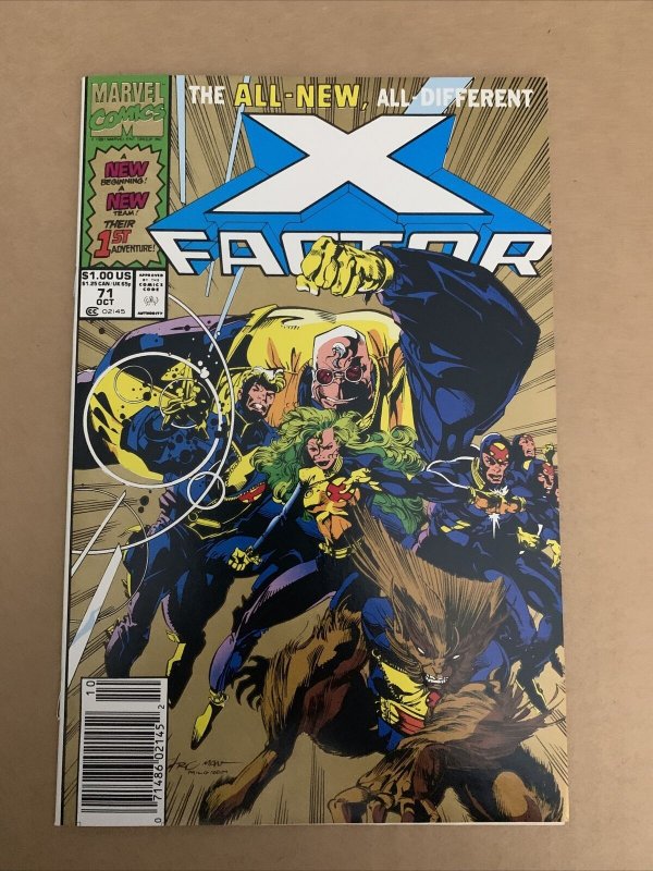 X-FACTOR #71 2ND PRINTING MARVEL COMICS 1991 BAGGED AND BOARDED 