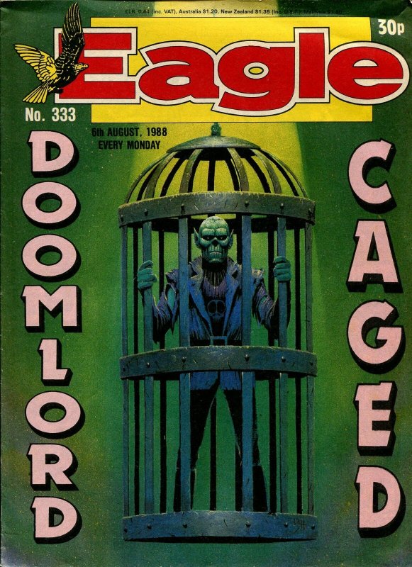 Eagle #333 1988-Doomlord-Storm Force-Dan Dare-FN