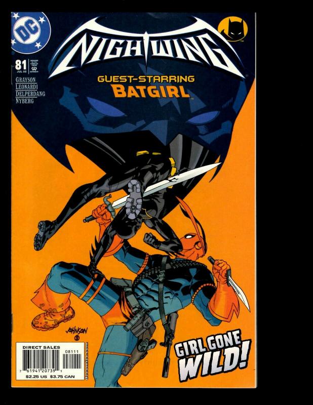 12 Nightwing DC Comics #80 81 82 83 84 85 86 87 88 89 90 91 Batman Superman GK10