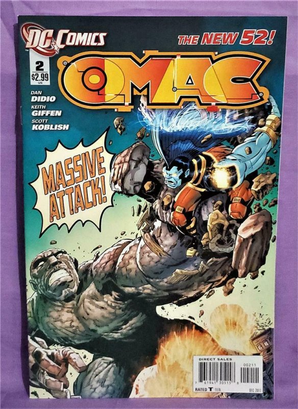 DC New 52 O.M.A.C. #1 - 8 Dan Didio Keith Giffen Scott Koblish (DC, 2011)!