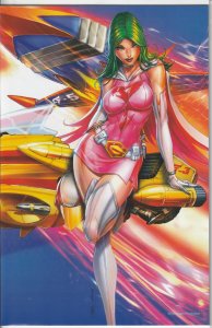 Gatchman #1 Mad Cave Comic Virgin Variant NM Jamie Tyndall