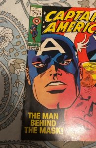Captain America #114  (1969)Jon Romita Kirby great book