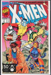X-Men #1 Colossus and Gambit Cover (1991) X-Men [Key Issue]