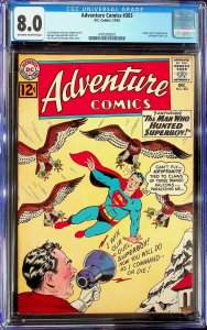 Adventure Comics #303 (1962) - CGC 8.0 - Cert#4475193001
