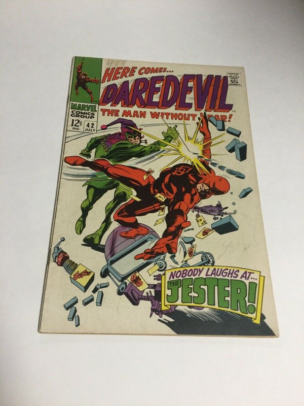 Daredevil 42 Fn/Vf Fine/Very Fine 7.0 Marvel Comics Silver Age