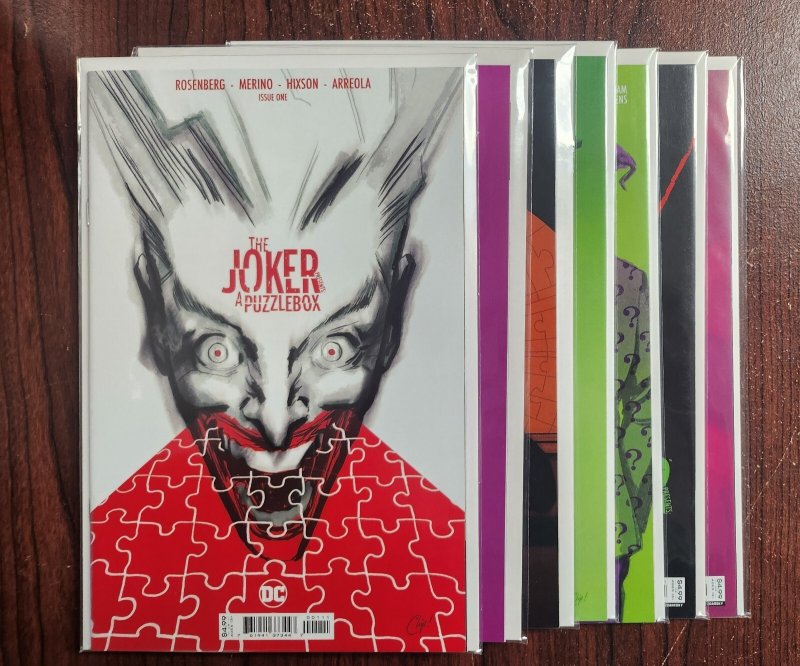Joker Presents Puzzlebox 7PC LOT #1-7 - Chip Zdarsky Covers (9.2ob) 2021