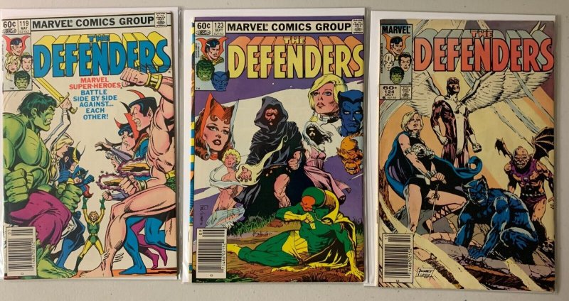 Defenders comics lot #71-124 35 diff avg 6.0 (1979-83)