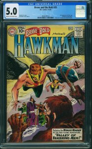 BRAVE AND THE BOLD #35, CGC 5.0 VGF