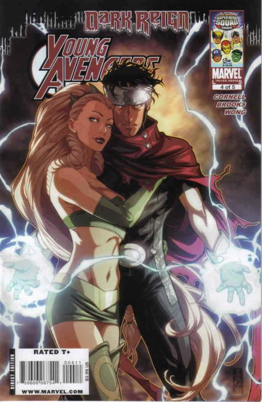 Dark Reign: Young Avengers #4 VF/NM; Marvel | save on shipping - details inside