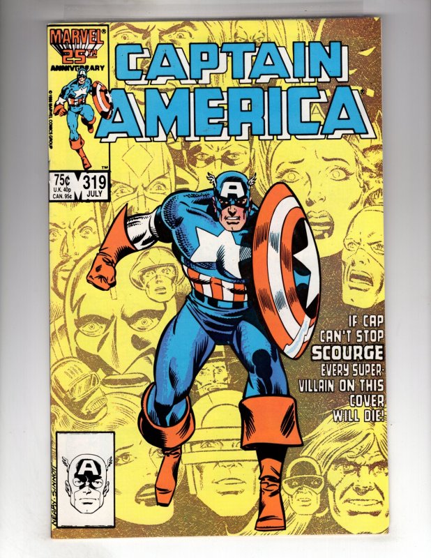 Captain America #319 (1986) VF/NM See More Cap!   / EBI#1