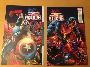 CAPTAIN AMERICA REBORN 5 & 6, SEE PICS FOR CONDITION, BRUBAKER