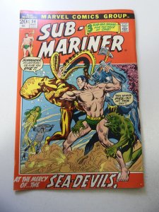 Sub-Mariner #54 (1972) FN Condition