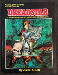 DREADSTAR MARVEL GRAPHIC NOVEL #3 (2ND PRINT) JIM STARLIN VF/NM