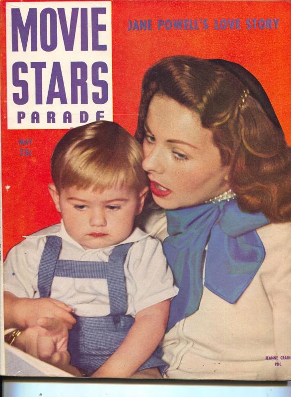 Movie Stars Parade-Jeanne Crain-Cesar Romero-Shirley Temple-May-1949