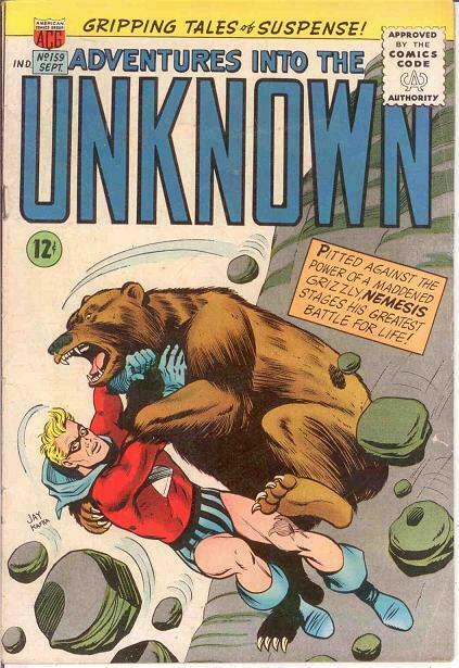 ADVENTURES INTO THE UNKNOWN 159 VG COMICS BOOK