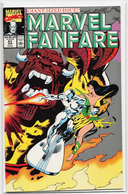 Marvel Fanfare #51 (1990) Silver Surfer