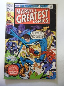 Marvel's Greatest Comics #28 (1970) GD/VG Condition