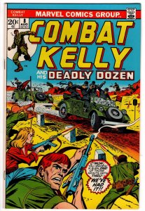 Combat Kelly and the Deadly Dozen #8 (1973)  Marvel Comics