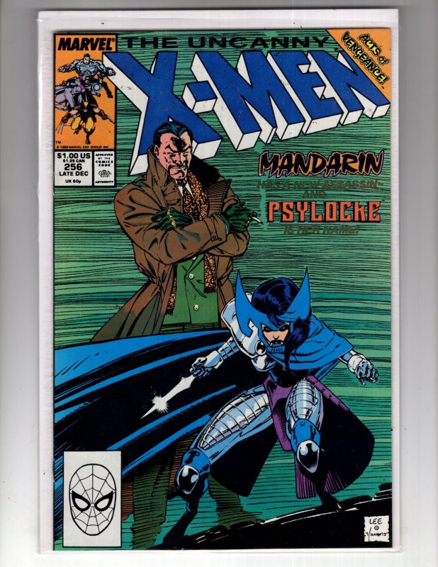 The Uncanny X-Men #256 (1989) 1st Appearance New PSYLOCKE !!! / EC#13