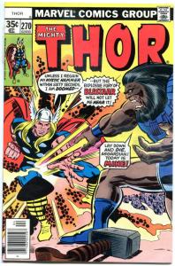THOR #269 NM 270 VF, God of Thunder, DeZuniga, 1966, more Thor in store, Marvel