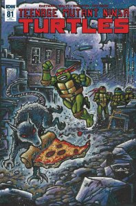 Teenage Mutant Ninja Turtles #81 Variant Cover - 2018 art by Kevin Eastman  