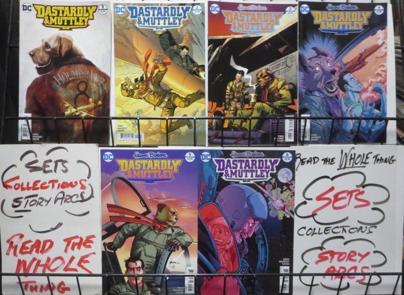 DASTARDLY & MUTTLEY (DC 2017) #1-6 COMPLETE! VF-NM Garth Ennis!