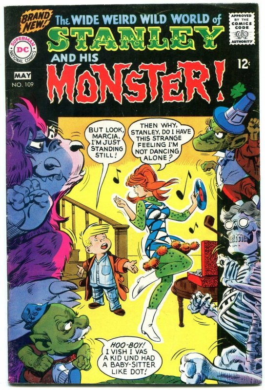 Stanley and His Monster #109 1968- 1st issue- record cover VF 