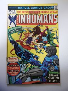 The Inhumans #1 (1975) FN Condition