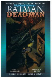 BATMAN DEADMAN, Flyer, Promo,  Preview, 2007, NM, more promos in store