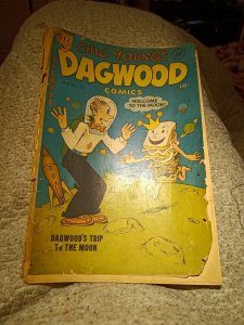 Chic Young's Dagwood #26 Harvey Golden Age 1952 Comic Boom Sci-Fi Cover Blondie