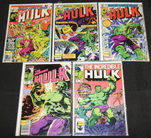 Marvel Bronze-Modern INCREDIBLE HULK TITLES 11pc Mid Grade Comic Lot FN-VF