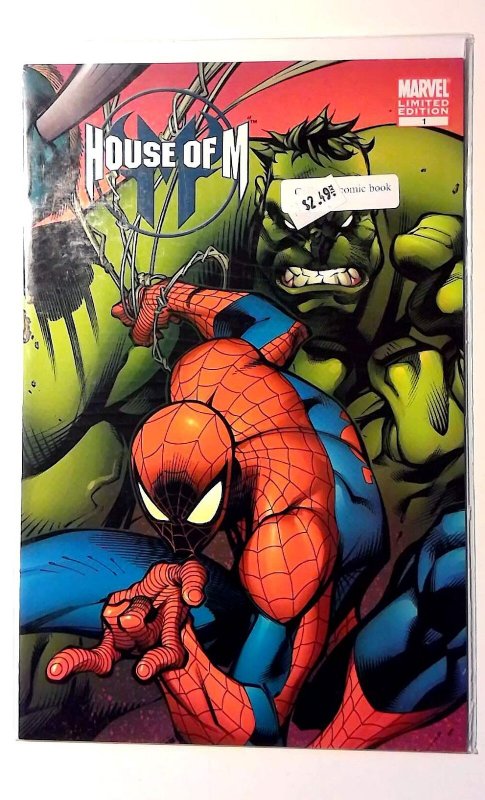 House of M #1 E (2005) Marvel Comics Var Wolverine 1st Print Comic Book