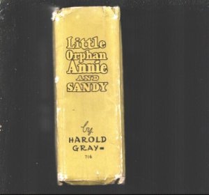 Little Orphan Annie #716 1933-Whitman- and Sandy-Harold Grey-320 page 1st edi...