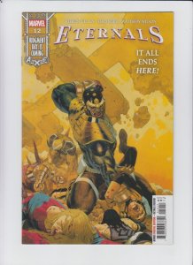 Eternals #12 - Esad Ribic Cover, Thanos Appearance, Finale (9.2) 2022