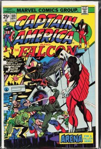 Captain America #189 (1975) Captain America and the Falcon