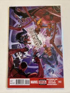 Spider-Verse #1 + 2 (2015) Marvel Comics Spider-man Spider-Girl Spider-Punk Noir 