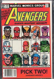 The Avengers #221 (1982) The Avengers