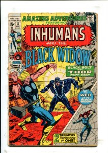 Amazing Adventures #8 - Inhumans + Black Widow (1.8) 1971