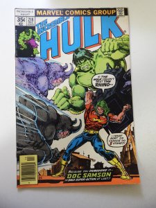 The incredible Hulk #218 (1977) FN Condition