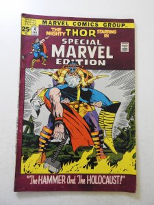 Special Marvel Edition #4 (1972) VG+ Condition moisture stains