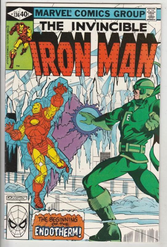 Iron Man #136 (Jul-80) NM Super-High-Grade Iron Man