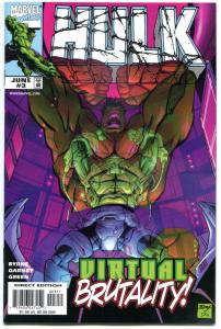 HULK #3, NM, John Byrne, Bruce Banner, Incredible, 1999, more Marvel in store