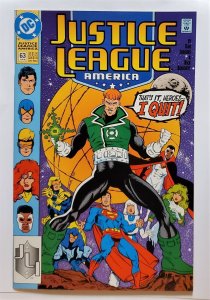 Justice League America #63 (June 1992, DC) 9.0 VF/NM  