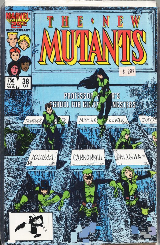 The New Mutants #38 (1986) New Mutants